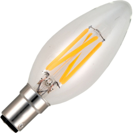 GBO LED - kaarslamp Ba15d helder 4 Watt 925 DB