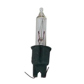 GBO picello lampje helder op sokkel 2.5 Volt draadlampje Bls5
