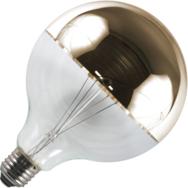 GBO LED Globe kopspiegellamp G125 E27 goud 6.5 Watt  925 DB