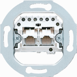 Jung inbouw element 2 x CAT3 8 polig