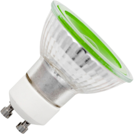 GBO LED reflectorlamp GU10 groen 5 Watt 38° DB
