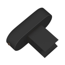 Fermaluce muurlamp type Syntax geschikt voor S14D lampen kleur zwart