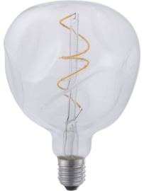 SPL Filament LED E27 Fila Big Flex Mystery G125  x 176 mm 230 Volt 190 Lumen 4 Watt 922 Clear dimbaar