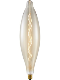 SPL Filament LED E27 Fila Big Flex XXL ST120 x 440 mm 230 Volt 250 Lumen 4 Watt 820 Gold dimbaar