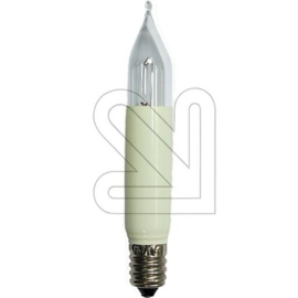 Konstsmiede kaarslamp ivoor helder kort model 8 Volt 3 Watt E10 Bls
