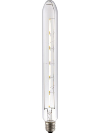 SPL Filament LED Colorenta E27 T38 x 315 mm 230 Volt 470 Lumen 5.5 Watt 925 Clear 6 x Cross dimbaar