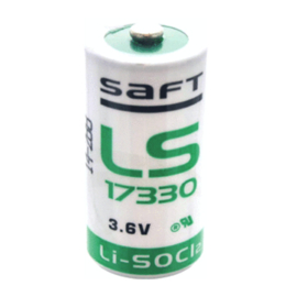Saft Lithium batterij 2/3A 3.6 Volt LS17330