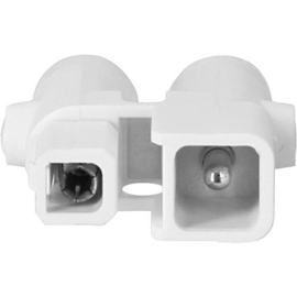Wieland 2 polige zwakstroomstekker 12-48 Volt 25 Ampère