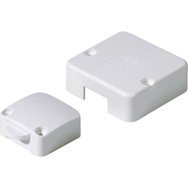 Bär kastdeurschakelaar 1 polig moment kleur wit