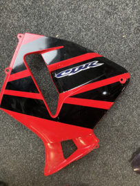 Honda cbr600rr zijkuip links deel Plaat deel Rood met schade