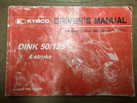 KYMCO Dink 50/125 Gebruikershandleiding / owners manuel/  instructieboekje