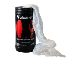 Vulcanet Vulcavit wassen zonder water met microvezel doek