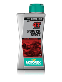 Olie MOTOREX POWER SYNT 4T 10W/60 ( PER 1 LITER )