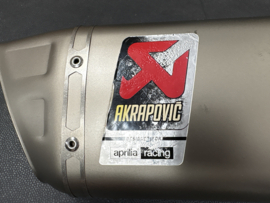 Akrapovic uitlaat voor Aprilia Tuono V4 1100 2022