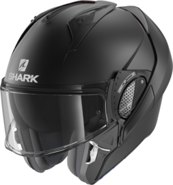 Helm SHARK EVO GT Systeemhelm mat zwart met zonne vizier