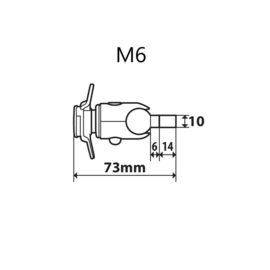 lampa opti-screw 2 soorten met inbus M6 of M8 bout bevesting