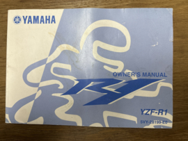 Yamaha YZF-R1 Gebruikershandleiding / owners manuel/  instructieboekje