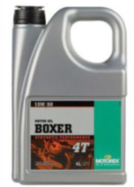 Olie MOTOREX BOXER 4T 15W/50 ( PER 4 LITER )