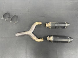 Uitlaat set Aprilia Shiver 750 2008
