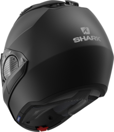 Helm SHARK EVO GT Systeemhelm mat zwart met zonne vizier