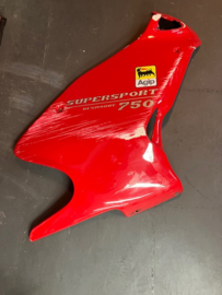 Ducati 750 SS , 750SS kuipdeel met schade 48010701AB