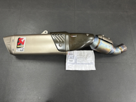 Akrapovic uitlaat voor Aprilia Tuono V4 1100 2022