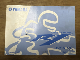 Yamaha YZF-R1S(C)  Gebruikershandleiding / owners manuel/  instructieboekje