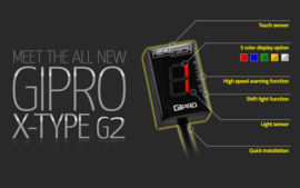 Gipro X G2 versnellingsindicator