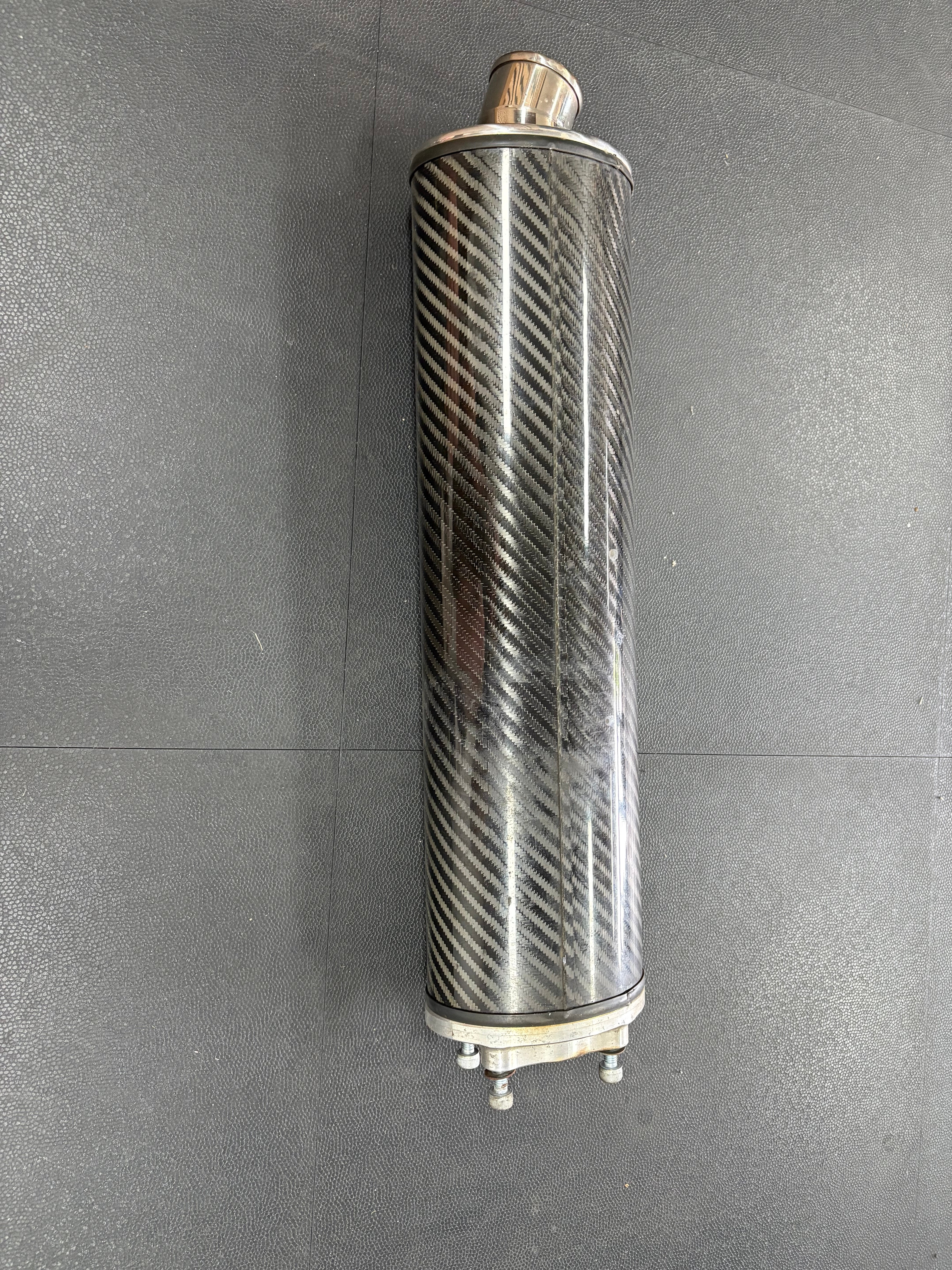 Micron Carbon Uitlaat demper Suzuki GSXR600 2001-2003