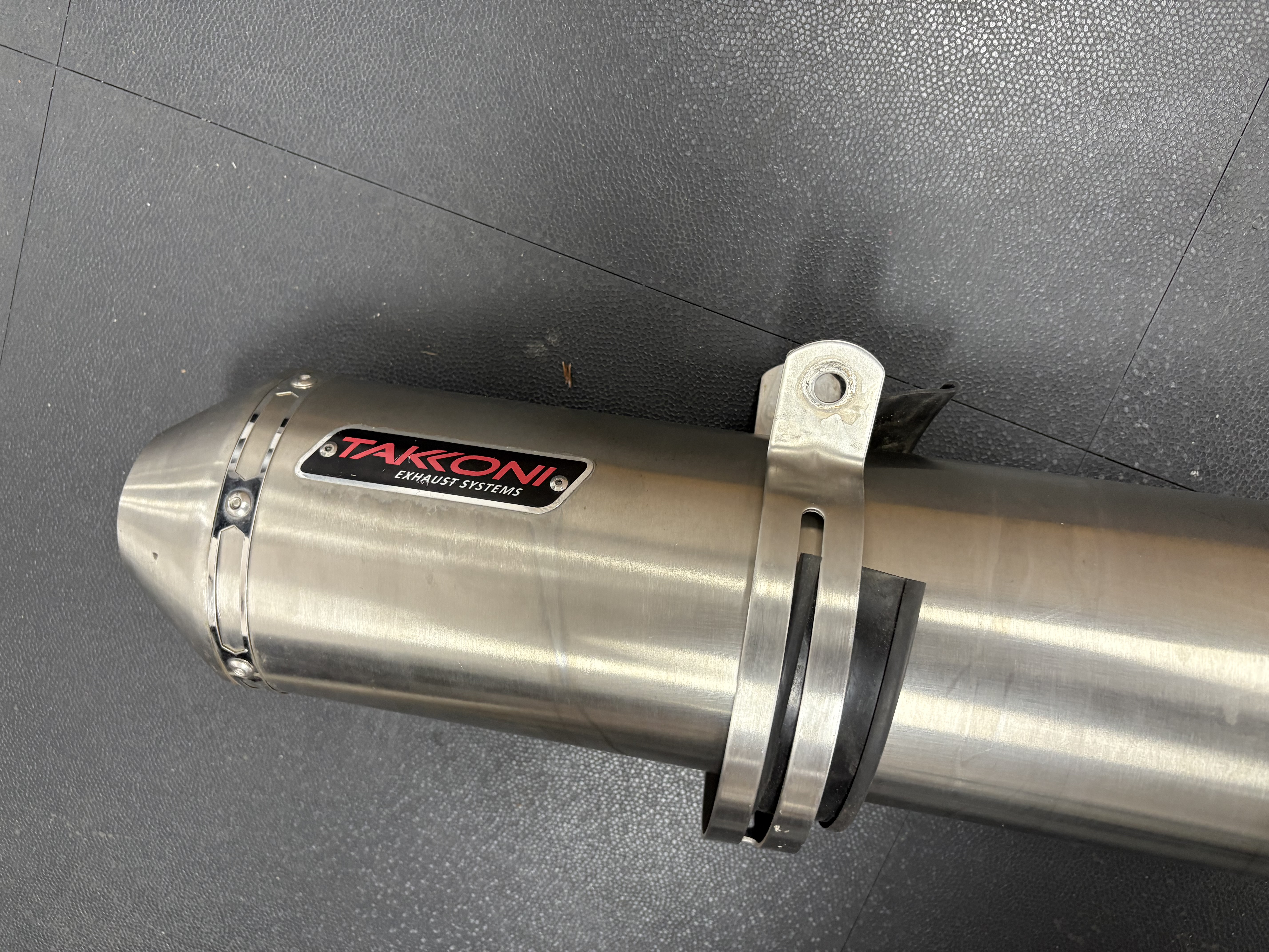 Uitlaatdemper Takkoni RVS Honda CBR600F 1991-1994