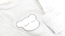 Sleepy Bear  pyjama  cotton grijs (3 jaar)