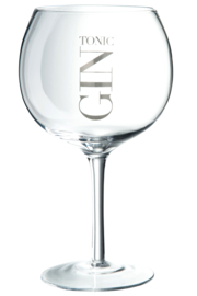 Gin Tonicglas op voet bol J-Line