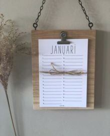 Waarom een verjaardagskalender hout een must-have is
