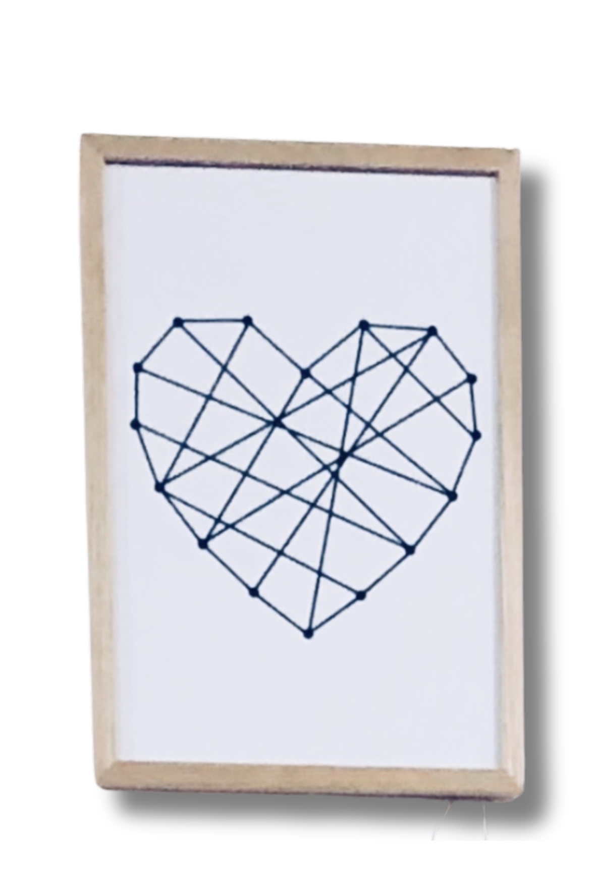 GEOMETRISCH HART  (A4 formaat)
