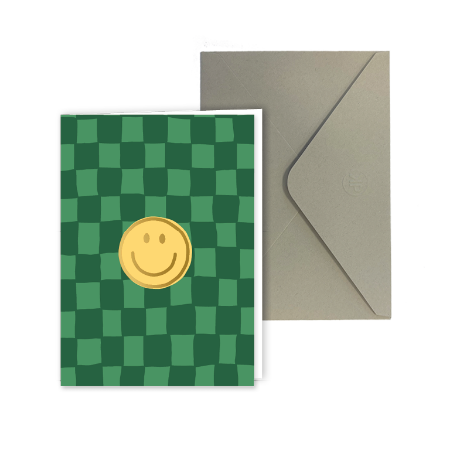 Handdraw grid groen + smiley