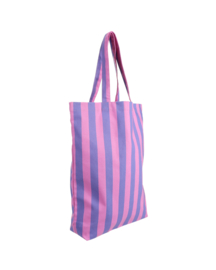 Tas streep - wisteria + cornflower
