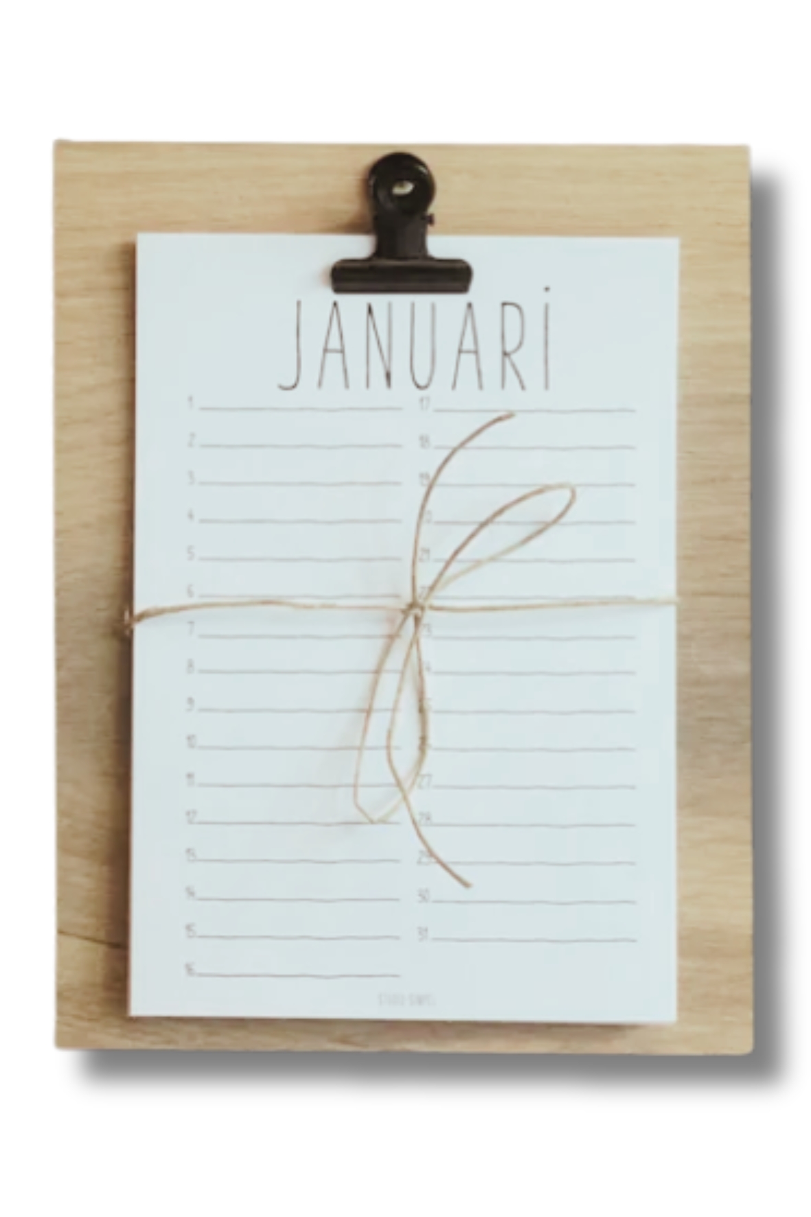 VERJAARDAGS KALENDER (houder)