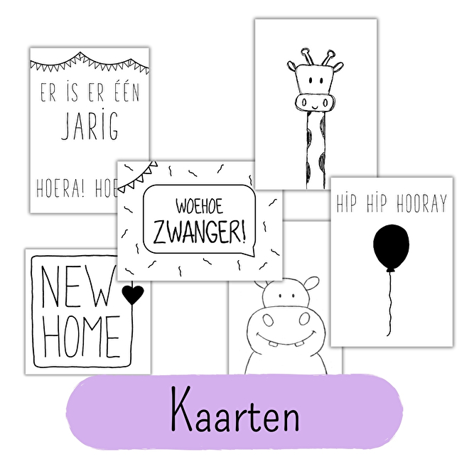 Handgetekende kaarten bestellen