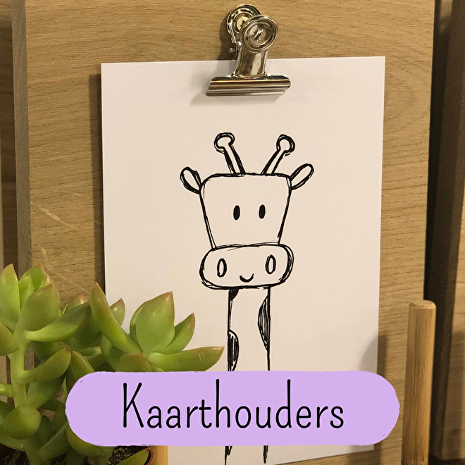 Houten kaarthouders online