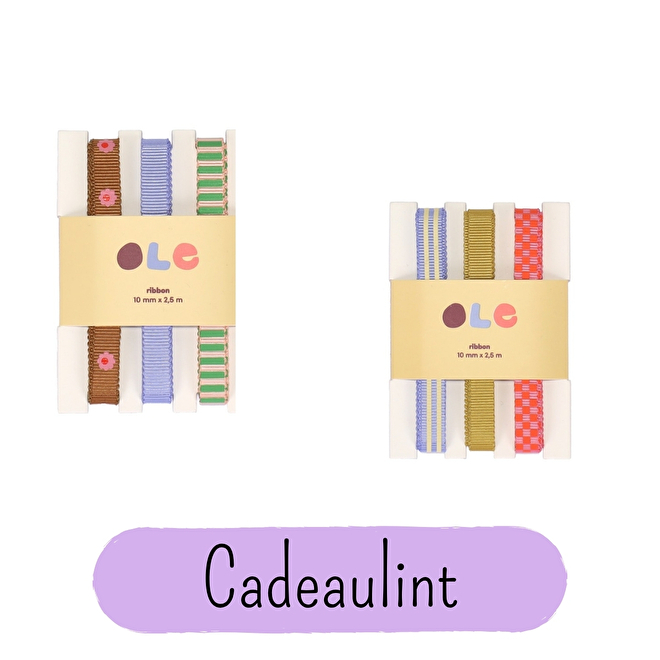 Katoenen cadeaulint bestellen