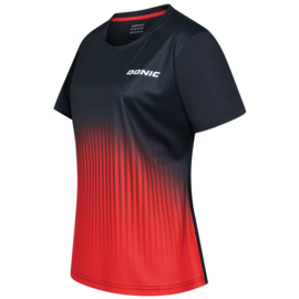 Donic Shirt Nuvon Lady Rood