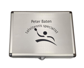 Luxe Aluminium Batkoffertjes – Peter Baten Tafeltennis Specialist