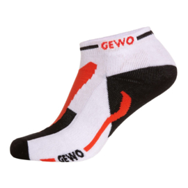 GEWO Socks Short Flex III Wit/Rood
