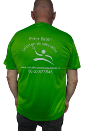 wtafeltennisspecialist Tshirt Groen