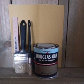 Onderhoud set voor Douglas hout