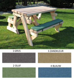 Zitkussens Coco inklapbare picknicktafel (2-delig)