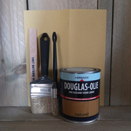 Onderhoud set voor Douglas hout