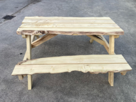 Boomstam picknicktafel Acacia hout