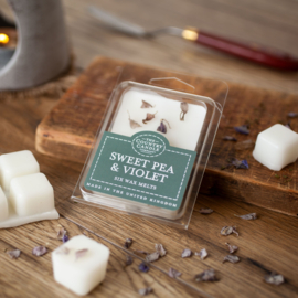 Sweet pea en Violet waxmelts