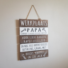 Werkplaats papa